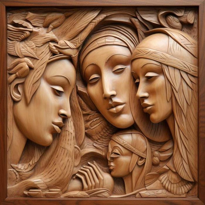 نموذج ثلاثي الأبعاد لآلة CNC 3D Art 